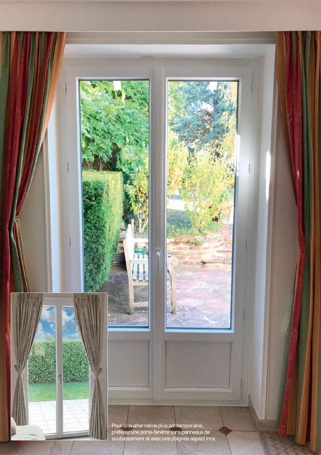 Porte-fenêtre PVC de la gamme Référens